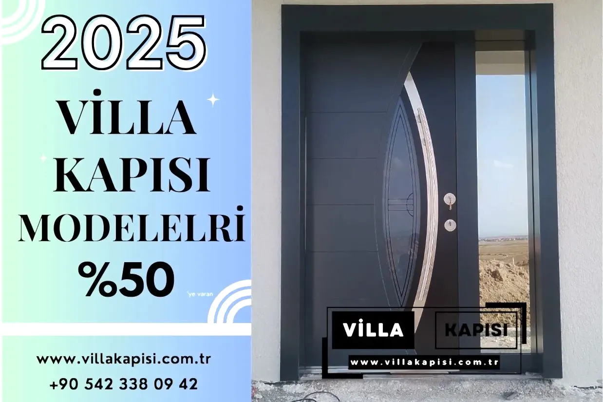 Compact Villa Kapısı Geometry 13 2025 Villa Kapisi Modelleri Villa Kapi Fiyatlari