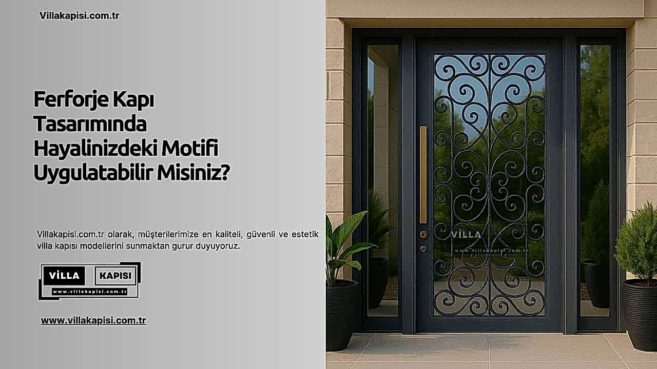 Ferforje Kapı Tasarımında Hayalinizdeki Motifi Uygulatabilir Misiniz? 2 Ferforje Kapı Tasarımında Hayalinizdeki Motifi Uygulatabilir Misiniz?