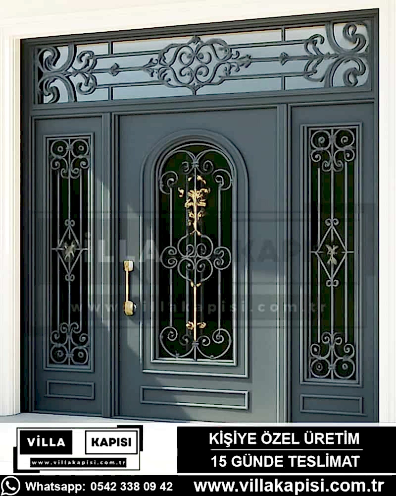 New-York-ferforje-villa-kapisi-fume-villa-kapilari