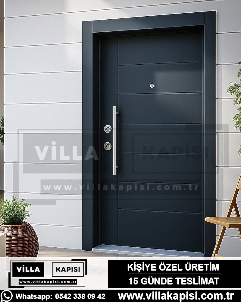 teksas-celik-kapi-gri-ral-7016-villa-kapilari