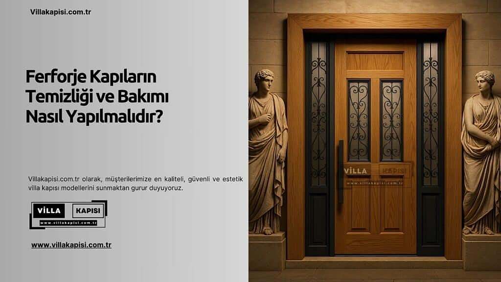 Ferforje Kapı Bakım Ve Temizlik Rehberi 1 Ferforje Kapıların Temizliği Ve Bakımı Nasıl Yapılmalıdır?