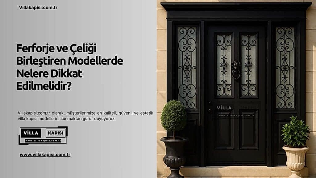 Ferforje Ve Çeliği Birleştiren Modellerde Nelere Dikkat Edilmelidir? 1 Ferforje Ve Çeliği Birleştiren Modellerde Nelere Dikkat Edilmelidir?