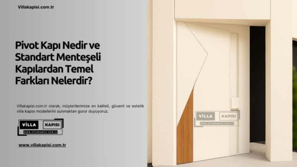 Pivot Kapı Nedir? Standart Menteşeli Kapılardan 8 Temel Farkı 1 Pivot Kapı Nedir Ve Standart Menteşeli Kapılardan Temel Farkları Nelerdir?