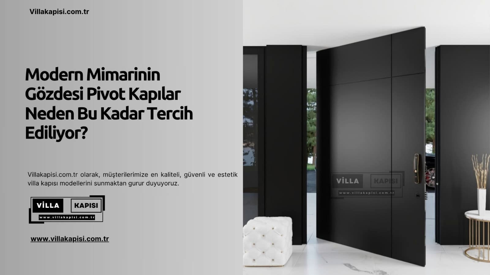 Modern Mimarinin Gözdesi Pivot Kapılar Neden Bu Kadar Tercih Ediliyor? 2 Modern Mimarinin Gözdesi Pivot Kapılar Neden Bu Kadar Tercih Ediliyor?