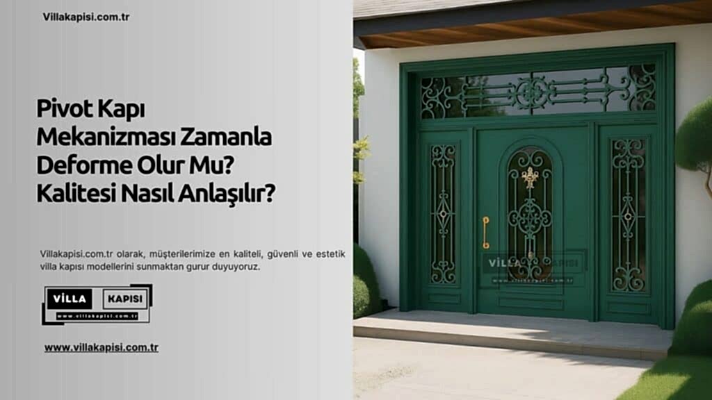 Pivot Kapı Mekanizması Zamanla Deforme Olur Mu? Kalitesi Nasıl Anlaşılır? 1 Pivot Kapı Mekanizması Zamanla Deforme Olur Mu? Kalitesi Nasıl Anlaşılır?