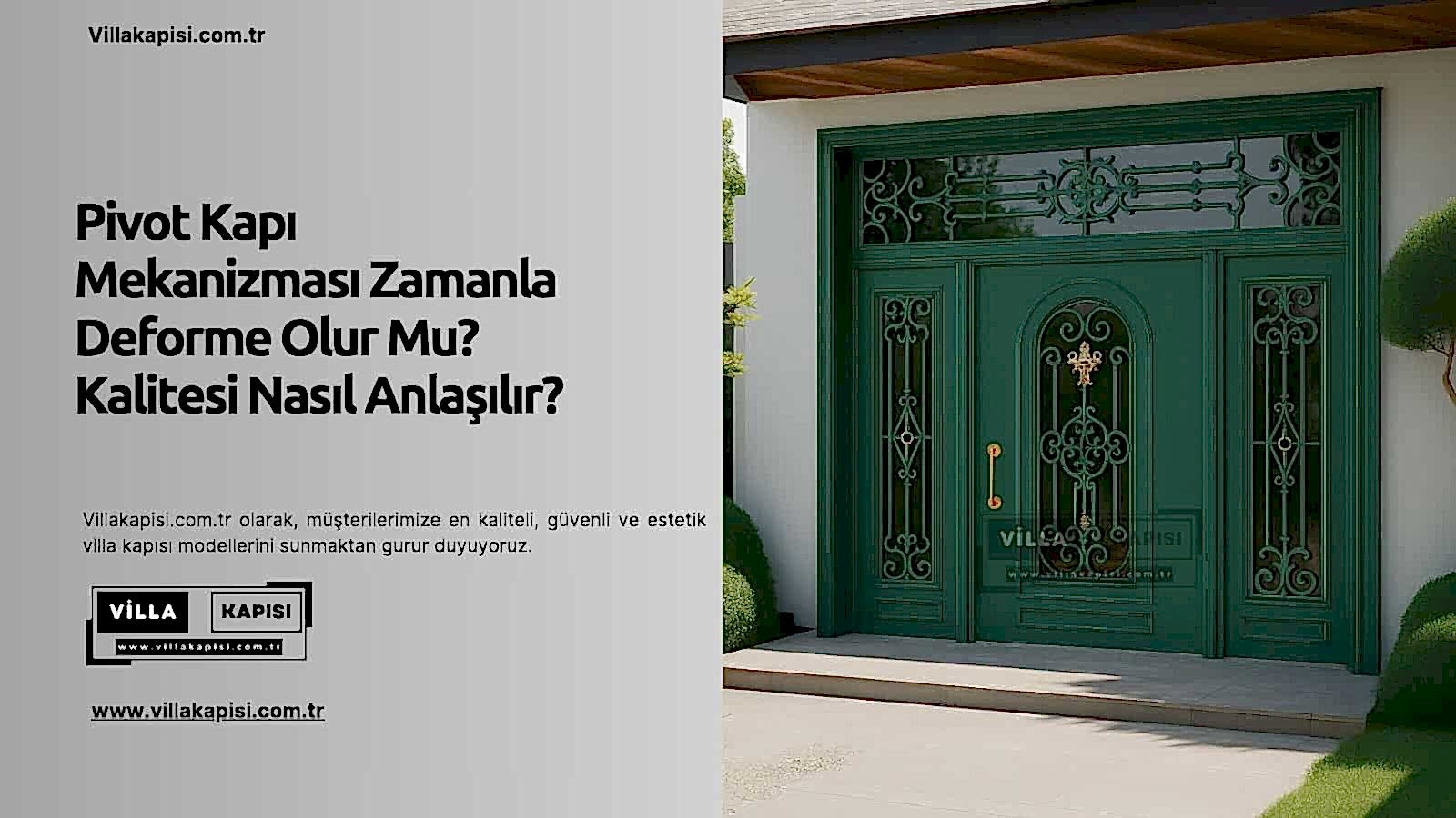 Pivot Kapı Mekanizması Zamanla Deforme Olur Mu? Kalitesi Nasıl Anlaşılır? 2 Pivot Kapı Mekanizması Zamanla Deforme Olur Mu? Kalitesi Nasıl Anlaşılır?