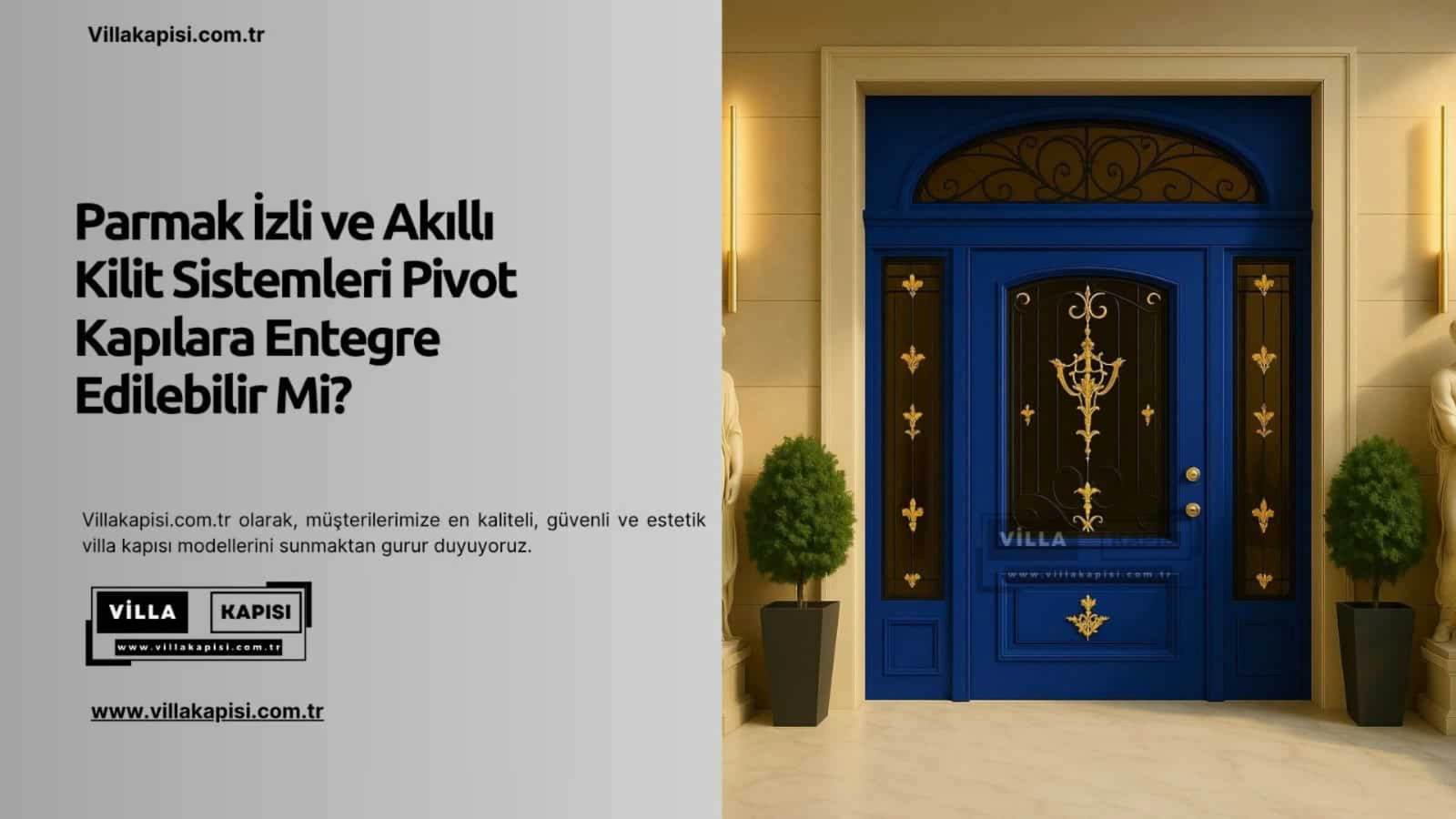 Parmak İzli Ve Akıllı Kilit Sistemleri Pivot Kapılara Entegre Edilebilir Mi? 2 Parmak İzli Ve Akıllı Kilit Sistemleri Pivot Kapılara Entegre Edilebilir Mi?