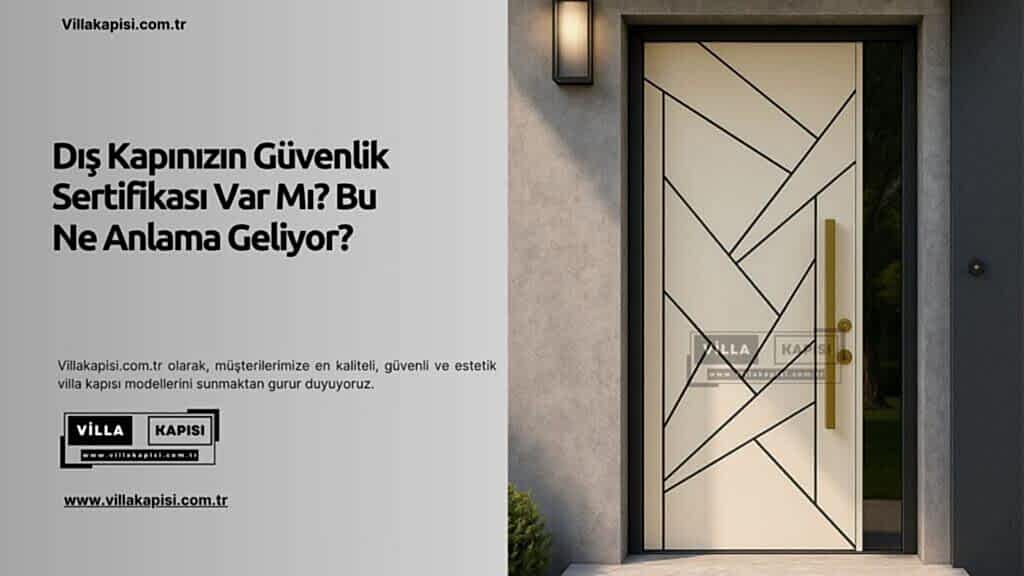 Dış Kapınızın Güvenlik Sertifikası Var Mı? Bu Ne Anlama Geliyor? 1 Dış Kapınızın Güvenlik Sertifikası Var Mı? Bu Ne Anlama Geliyor?