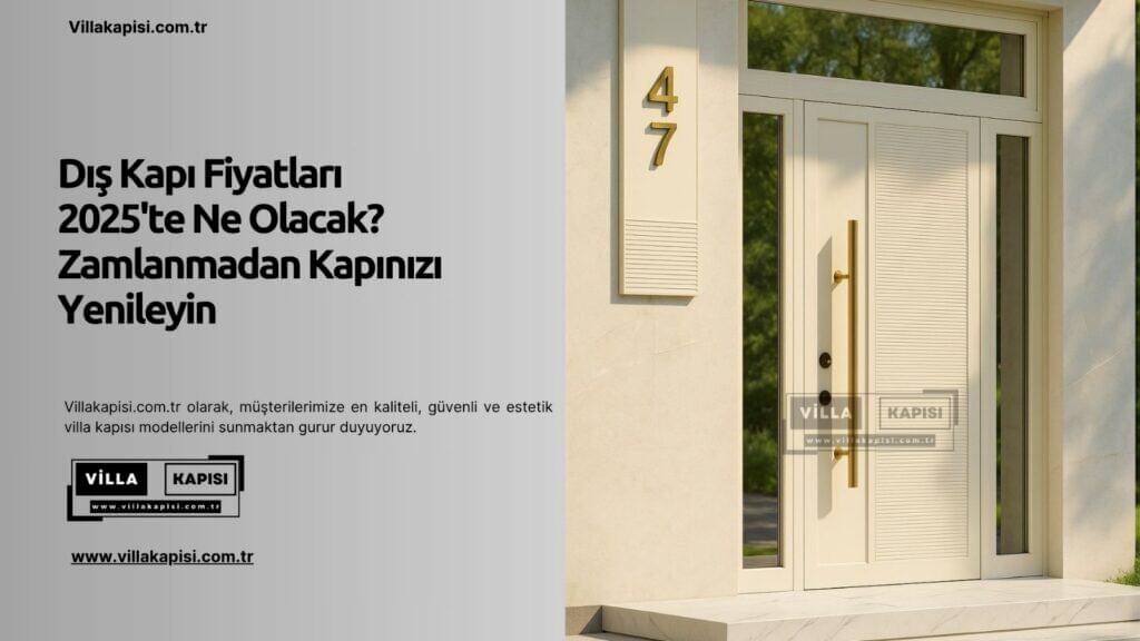 Dış Kapı Fiyatları 2025'Te Ne Olacak? Zamlanmadan Kapınızı Yenileyin 3 Dış Kapı Fiyatları 2025'Te Ne Olacak? Zamlanmadan Kapınızı Yenileyin