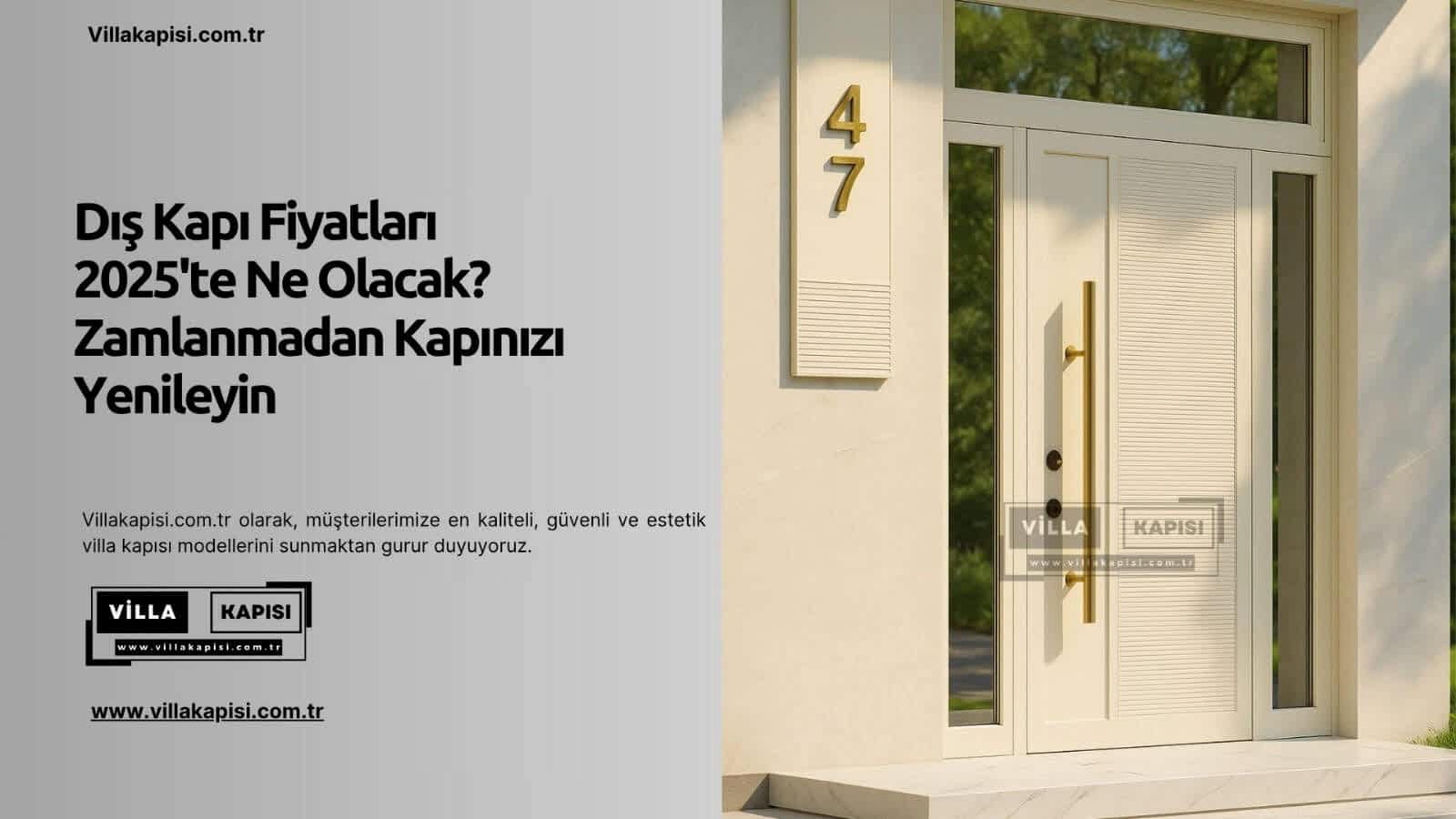 Dış Kapı Fiyatları 2025'Te Ne Olacak? Zamlanmadan Kapınızı Yenileyin 2 Dış Kapı Fiyatları 2025'Te Ne Olacak? Zamlanmadan Kapınızı Yenileyin