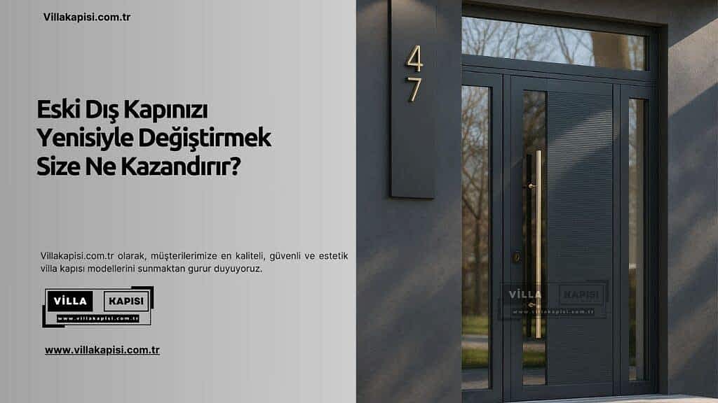 Eski Dış Kapınızı Yenisiyle Değiştirmek Size Ne Kazandırır? 1 Eski Dış Kapınızı Yenisiyle Değiştirmek Size Ne Kazandırır?