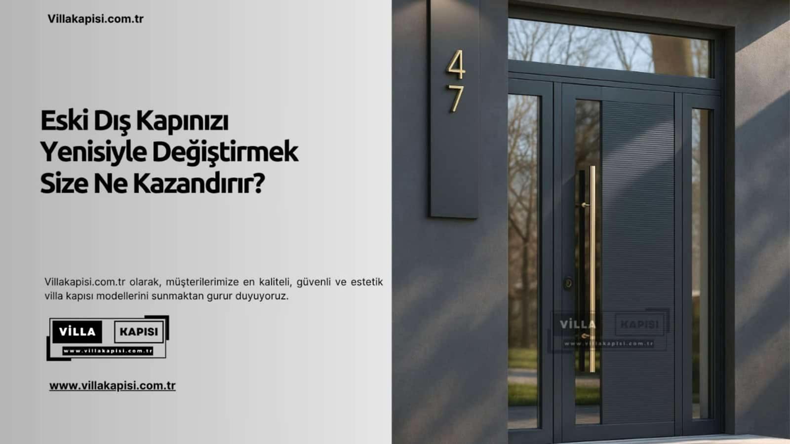 Eski Dış Kapınızı Yenisiyle Değiştirmek Size Ne Kazandırır? 2 Eski Dış Kapınızı Yenisiyle Değiştirmek Size Ne Kazandırır?
