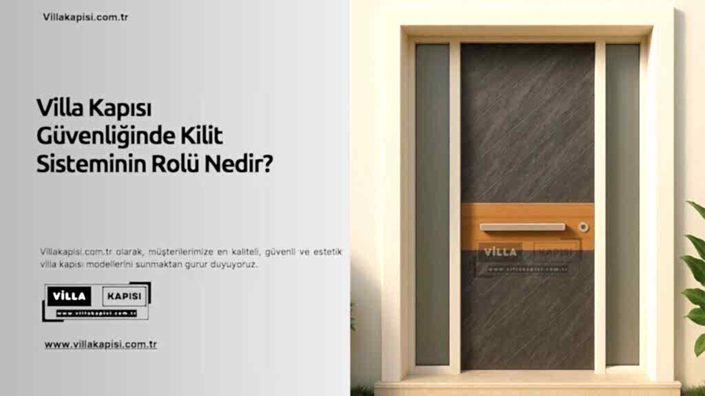 Villa Kapısı Güvenliğinde Kilit Sisteminin Rolü Nedir? 1 Villa Kapısı Güvenliğinde Kilit Sisteminin Rolü Nedir?