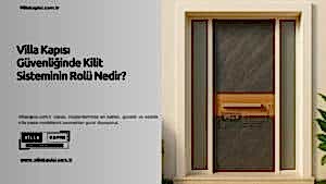 Villa Kapısı Güvenliğinde Kilit Sisteminin Rolü Nedir? 71 Villa Kapısı Güvenliğinde Kilit Sisteminin Rolü Nedir?