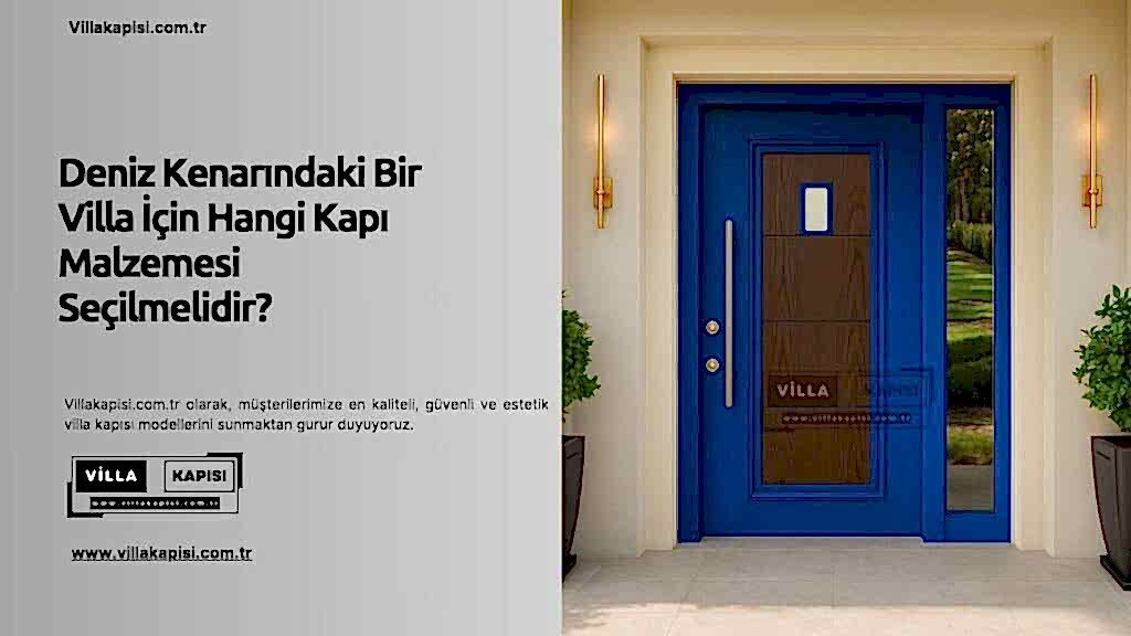 Deniz Kenarındaki Bir Villa İçin Hangi Kapı Malzemesi Seçilmelidir? 1 Deniz Kenarındaki Bir Villa İçin Hangi Kapı Malzemesi Seçilmelidir?