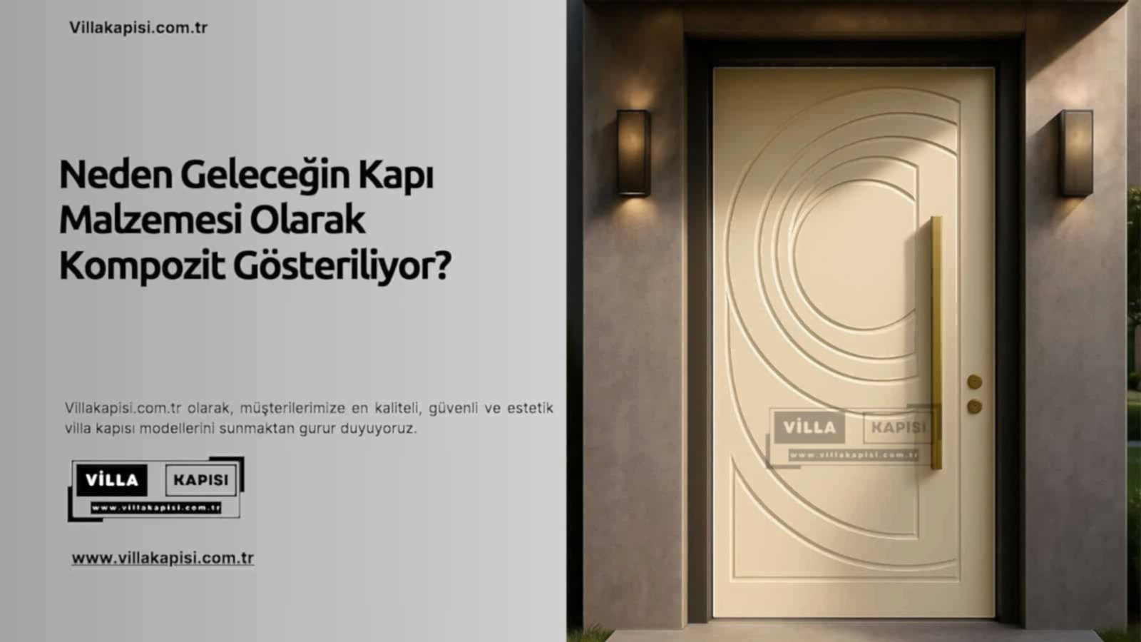 Neden Geleceğin Kapı Malzemesi Olarak Kompozit Gösteriliyor?