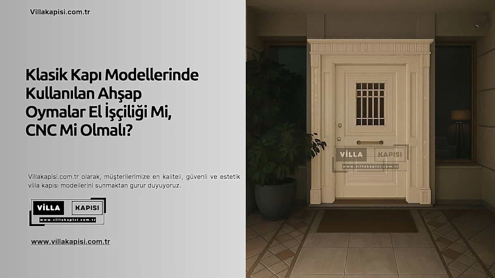 Klasik Kapı Modellerinde Kullanılan Ahşap Oymalar El İşçiliği Mi, Cnc Mi Olmalı? 2 Klasik Kapı Modellerinde Kullanılan Ahşap Oymalar El İşçiliği Mi, Cnc Mi Olmalı?