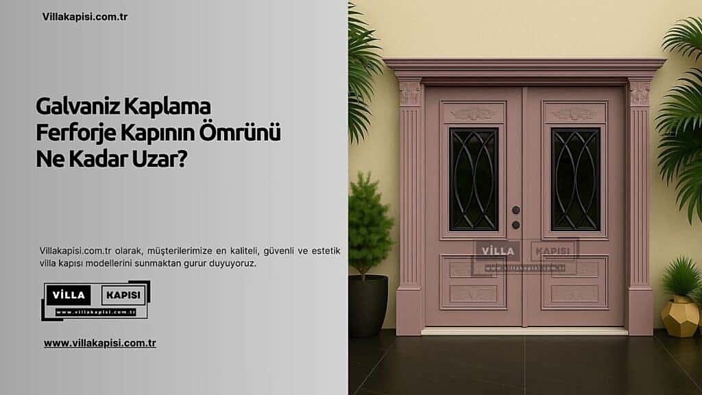 Galvaniz Kaplama Ferforje Kapının Ömrünü Ne Kadar Uzar? 1 Galvaniz Kaplama Ferforje Kapının Ömrünü Ne Kadar Uzar?