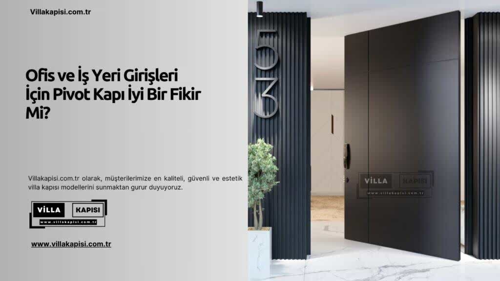 Ofis Ve İş Yeri Girişleri İçin Pivot Kapı İyi Bir Fikir Mi? 1 Ofis Ve İş Yeri Girişleri İçin Pivot Kapı İyi Bir Fikir Mi?