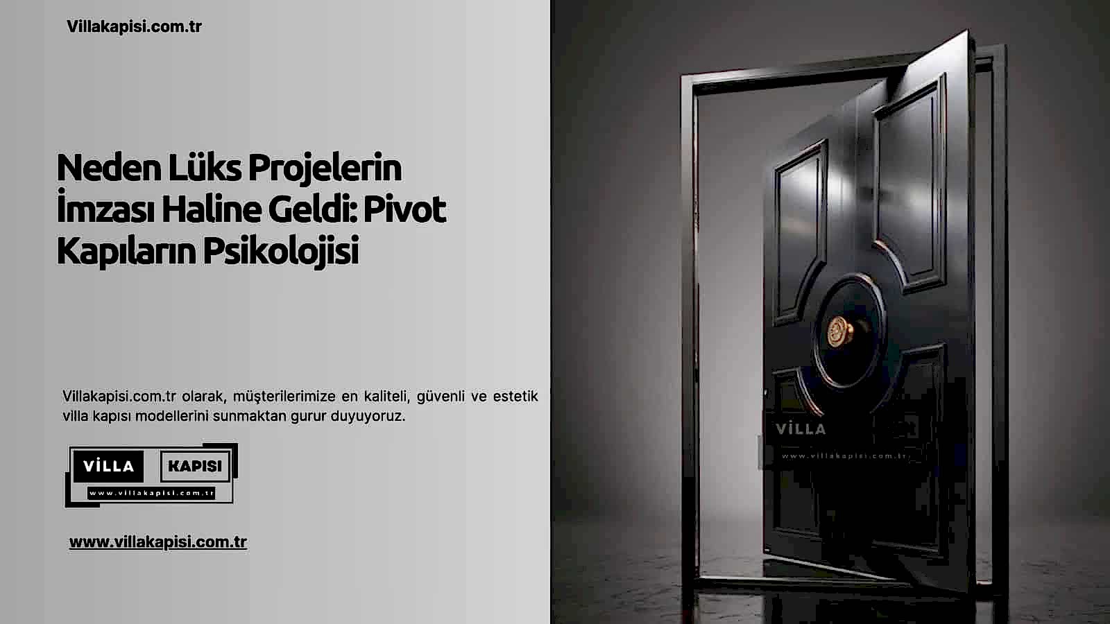 Neden Lüks Projelerin İmzası Haline Geldi: Pivot Kapıların Psikolojisi 2 Neden Lüks Projelerin İmzası Haline Geldi: Pivot Kapıların Psikolojisi