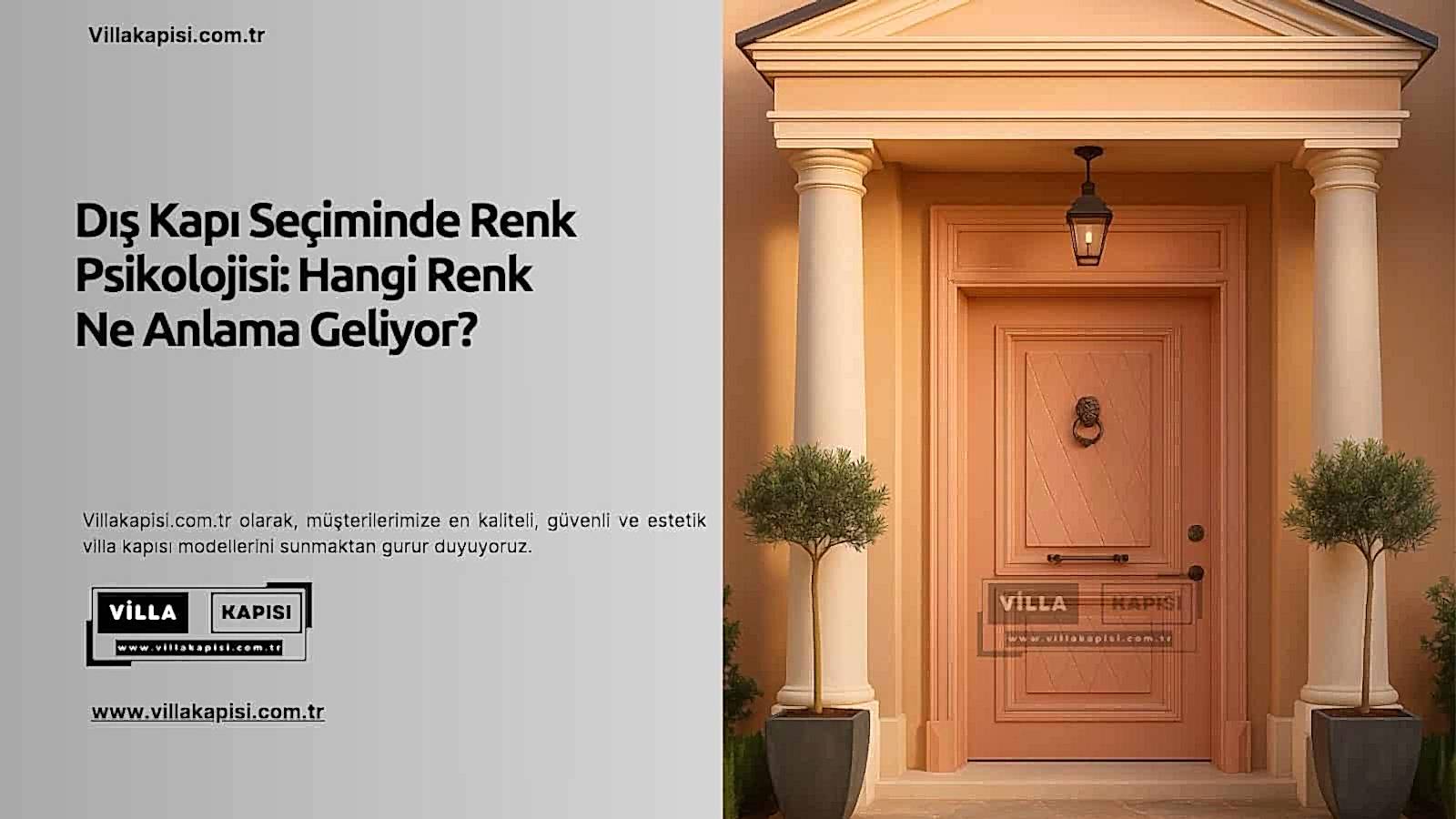 Dış Kapı Seçiminde Renk Psikolojisi: Hangi Renk Ne Anlama Geliyor? 2 Dış Kapı Seçiminde Renk Psikolojisi: Hangi Renk Ne Anlama Geliyor?