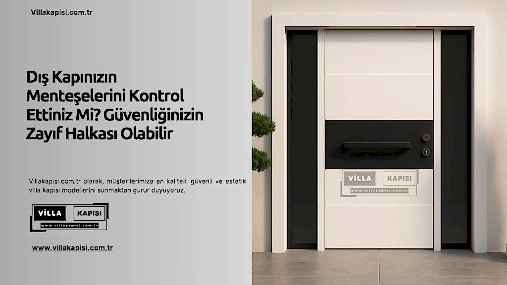 Dış Kapınızın Menteşelerini Kontrol Ettiniz Mi? Güvenliğinizin Zayıf Halkası Olabilir 1 Dış Kapınızın Menteşelerini Kontrol Ettiniz Mi? Güvenliğinizin Zayıf Halkası Olabilir