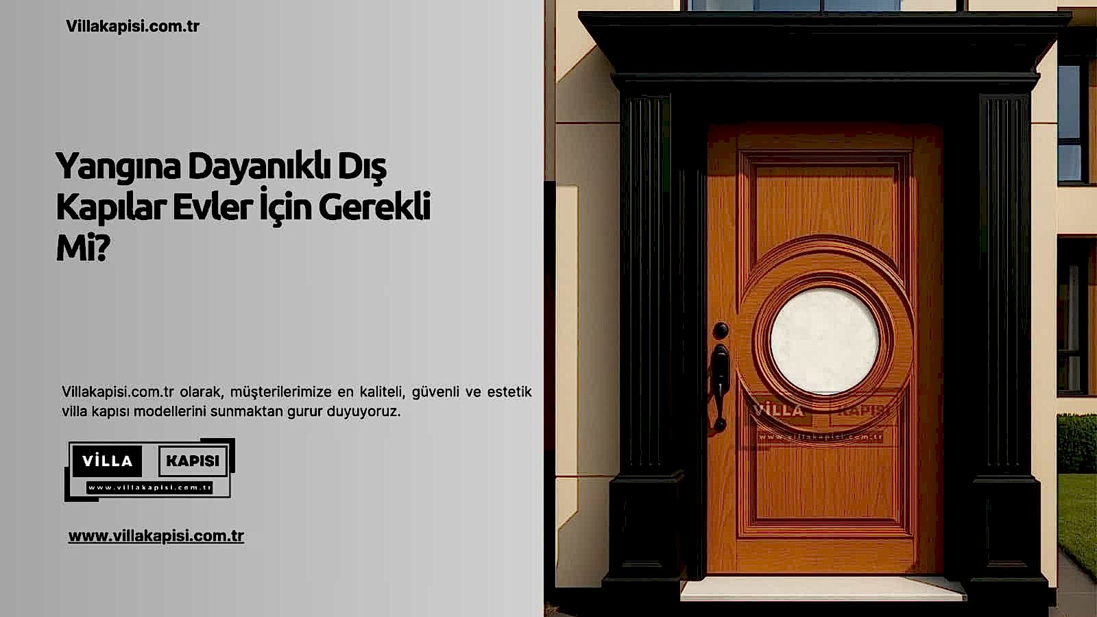 Yangına Dayanıklı Dış Kapılar Evler İçin Gerekli Mi? 2 Yangına Dayanıklı Dış Kapılar Evler İçin Gerekli Mi?