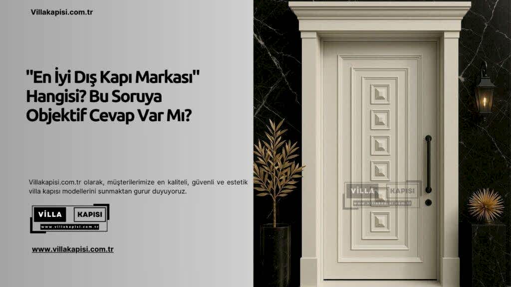 &Quot;En İyi Dış Kapı Markası&Quot; Hangisi? Bu Soruya Objektif Cevap Var Mı? 1 &Quot;En İyi Dış Kapı Markası&Quot; Hangisi? Bu Soruya Objektif Cevap Var Mı?