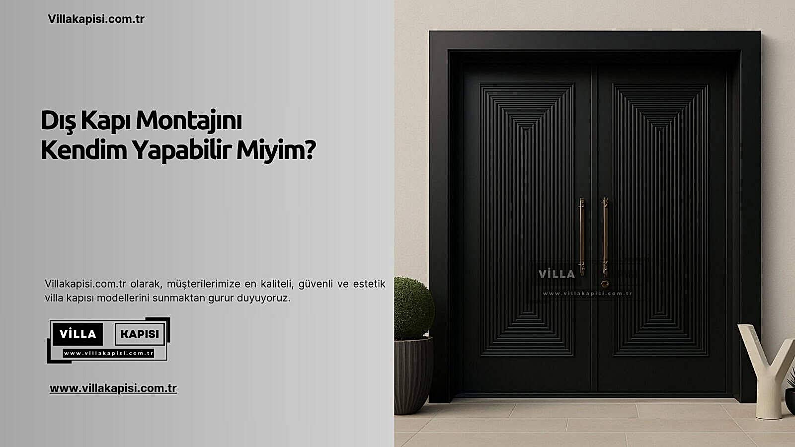 Dış Kapı Montajını Kendim Yapabilir Miyim?