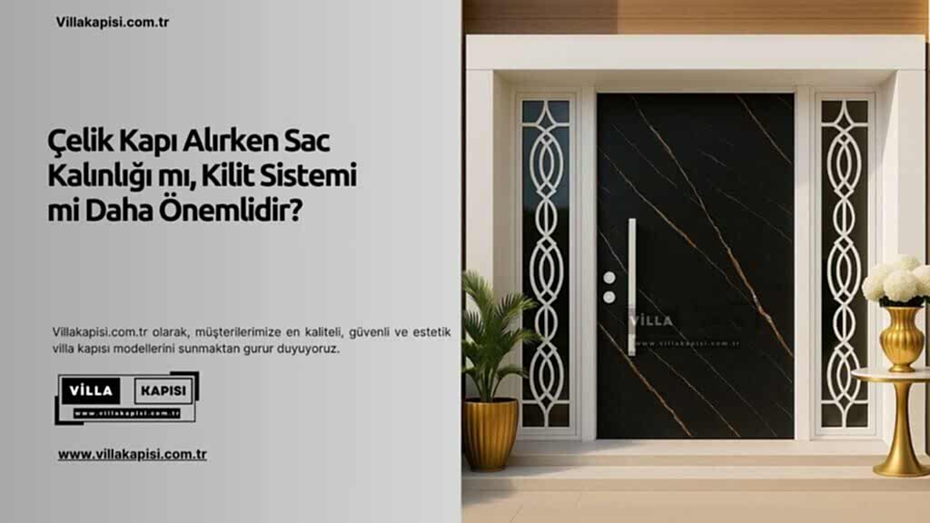 Çelik Kapı Alırken Sac Kalınlığı Mı, Kilit Sistemi Mi Daha Önemlidir? 1 Çelik Kapı Alırken Sac Kalınlığı Mı, Kilit Sistemi Mi Daha Önemlidir?