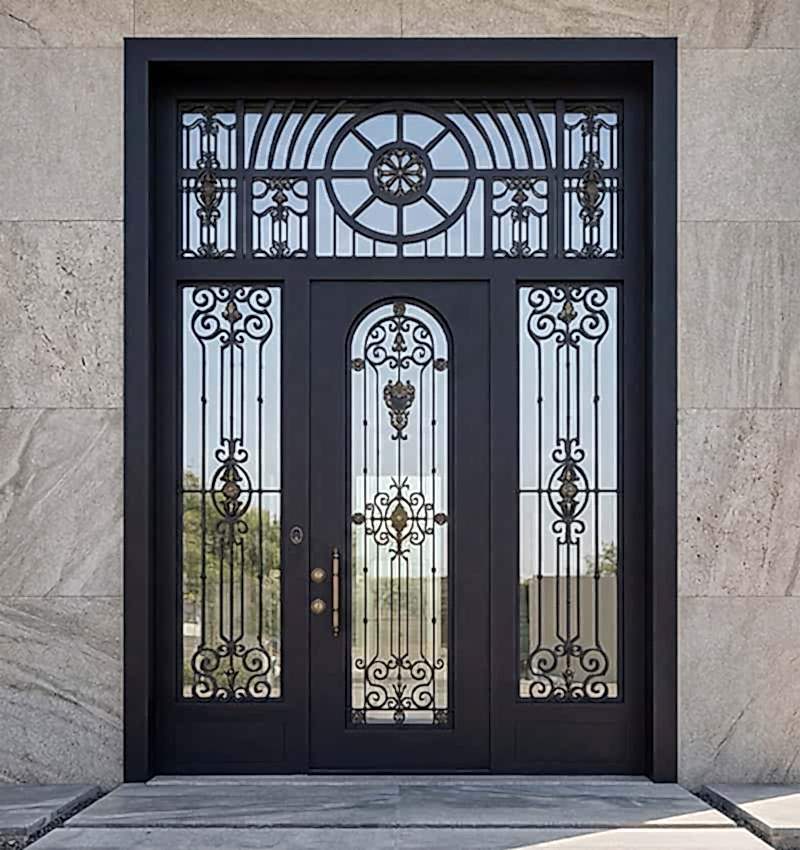 Lancaster Ferforje Villa Kapısı | Villa Kapısı Çelik Kapı
