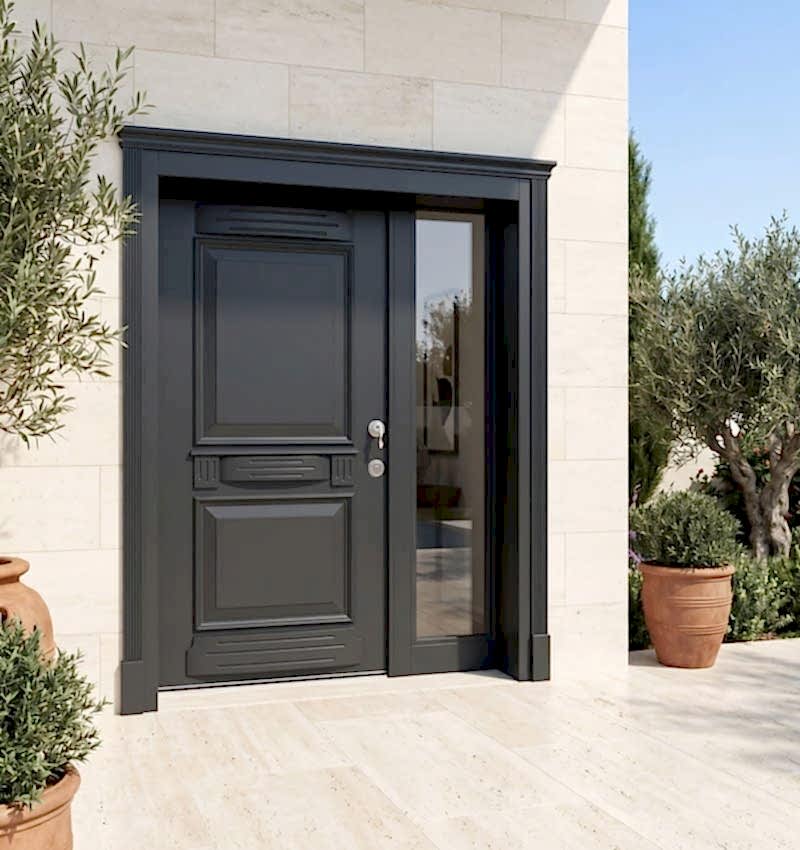 Tebriz Klasik Villa Kapısı | Villa Kapısı Çelik Kapı